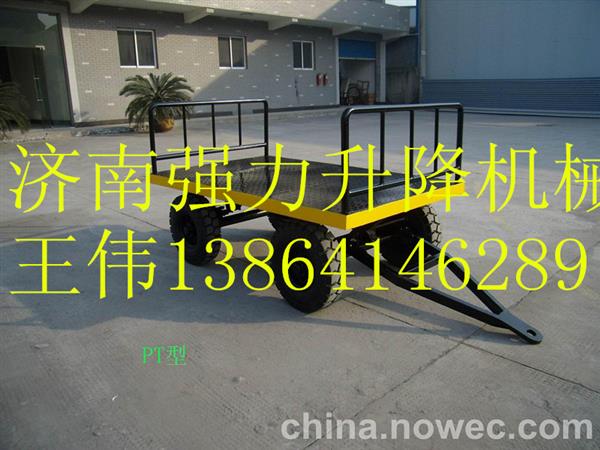 莱芜2吨平板拖车10吨牵引平板车订做价格
