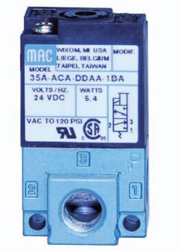 MAC管接三通多用途电磁阀 35A-AAA-DEDA-1BA