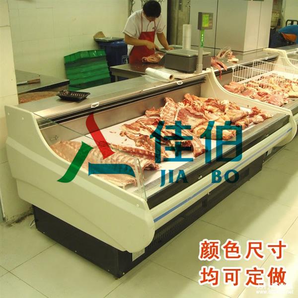 超市冷鲜肉展示柜,鲜肉冷藏展示柜,羊肉牛肉猪肉保鲜展示柜