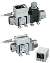 SMC三色显示流量开关 PF3W504S-F03-2T-X128日产