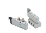 喜开理先导式5通滑阀 4GB410-15-E20-3隔膜密封