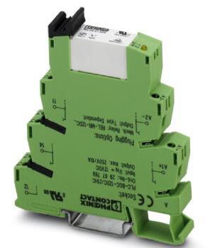 Phoenix微型继电器底座尺寸 PLC-RSC- 24DC/21HC 
